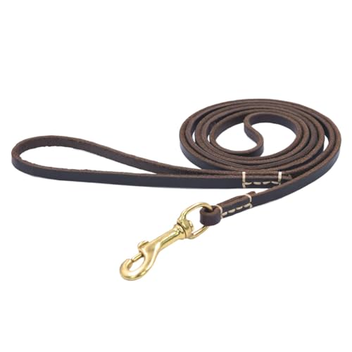 No Pull Rope, Long Dog Rope, Dogs Safety Belt, Ergonomic Animals, 44g (Brown/Black/red) 61.02x0.24x0.04 Inches, Training Cable for Medium Animal von Nuytghr