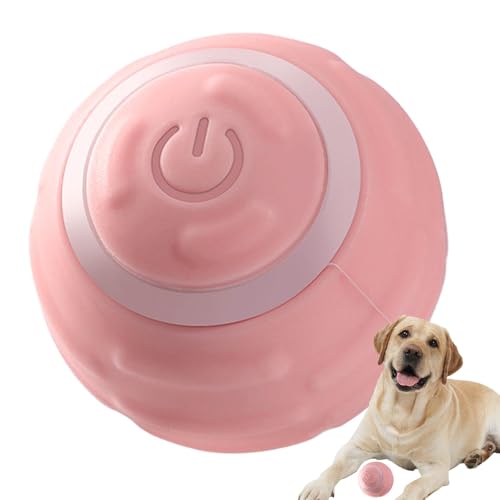 Nuytghr Interaktiver Hundespielzeugball,Interaktives Hundespielzeug Hundeball,Intelligente Sensortechnologie, automatisches Rollball-sicheres Design | Apportierball für Hunde, geräuscharmer Hundeball von Nuytghr