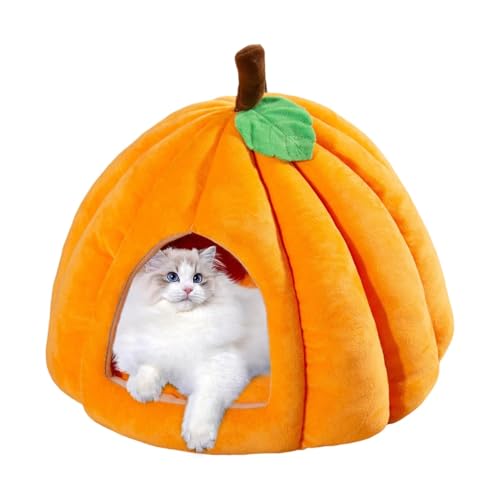 Semi Enclosed Cat Bed | Pumpkin Cat Bed | Cats Cave Bed | Warm Cat Beds | This Versatile Beds Combines Comfort, Functionality, and Aesthetics to Enhance Both Your Pets Comfort von Nuytghr