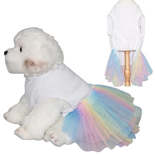 Nvzi - b Süßes Welpenkleid, süßes Prinzessinnenkleid, Katzenkleid, Hunderock für kleine Mädchen und Hunde (A149, XL) von Nvzi