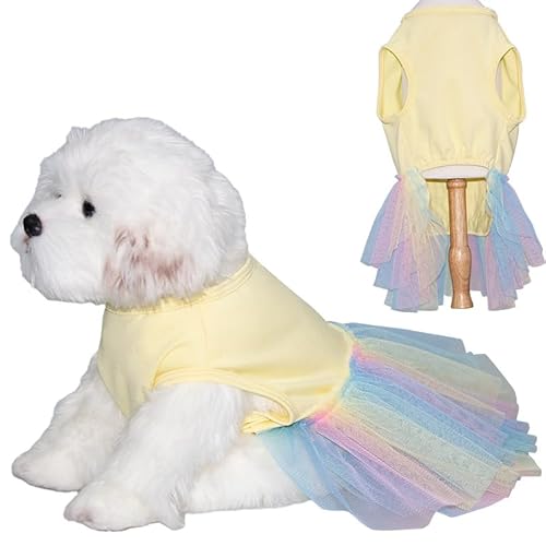 Nvzi - b Süßes Welpenkleid, süßes Prinzessinnenkleid, Katzenkleid, Hunderock für kleine Mädchen und Hunde (A150, M) von Nvzi