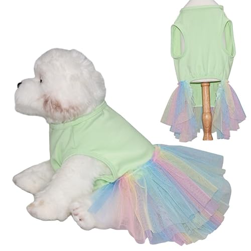 Nvzi - b Süßes Welpenkleid, süßes Prinzessinnenkleid, Katzenkleid, Hunderock für kleine Mädchen und Hunde (A151, L) von Nvzi