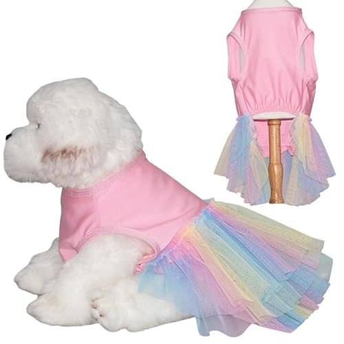 Nvzi - b Süßes Welpenkleid, süßes Prinzessinnenkleid, Katzenkleid, Hunderock für kleine Mädchen und Hunde (A152, L) von Nvzi