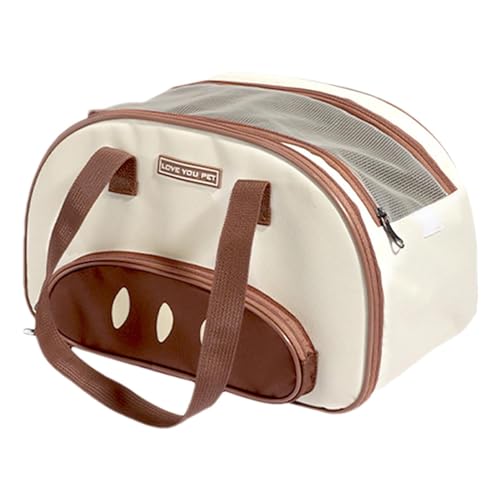 Schulter-Tragetasche für Haustiere, Hunde-Reisetasche, stabile Katzentragetasche, bequem tragen Sie Ihren Katzenfreund mit Brotbasis, vielseitige Katzen- und Hundetragetasche mit Hand- oder von Nxbuynef