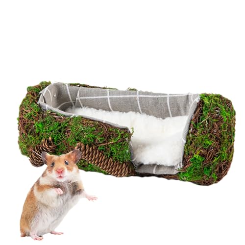 Nybhyjka Igelbett,Kleintierbett - Weiches, warmes Hamsterbett in Zylinderform, zum Spielen und Ausruhen - Leicht zu reinigendes, rutschfestes Käfigzubehör für Meerschweinchen, Kaninchen und Hamster Nybhyjka Igelbett,Kleintierbett - Weiches, warmes Hamsterbett in Zylinderform, zum Spielen und Ausruhen - Leicht zu reinigendes, rutschfestes Käfigzubehör für Meerschweinchen, Kaninchen und Hamster von Nybhyjka