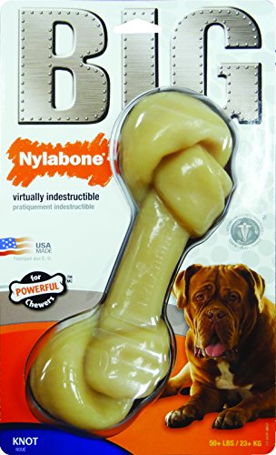 Nylabone Big Chew Monster - Langlebiges Spielzeug Knotenknochen für große Rassen - Original von Nylabone