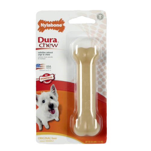 Nylabone Durable Bone Original Hundeknochen - Regular (Bis 11 Kg) von Nylabone