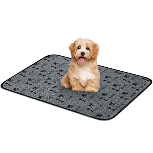 Trainingsunterlagen für Hunde -3 Größen Wasserdicht Pee Pads, Waschbare Wiederverwendbar Schnell Absorbierend, Unterlage für Welpenurin für Haustiere und Welpen, für Welpen/Hunde/Katzen（45 * 60CM） von O'Neill