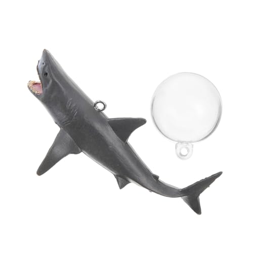 OATIPHO 1 Satz Aquarium Dekoration Aufbewahrung Von Badespielzeug Luft Tank Wasser Boot Gefälschtes Aquarium-aquariumspielzeug Aquariumskulptur Fisch Hai-geburtstagsdekorationen Plüsch PVC von OATIPHO