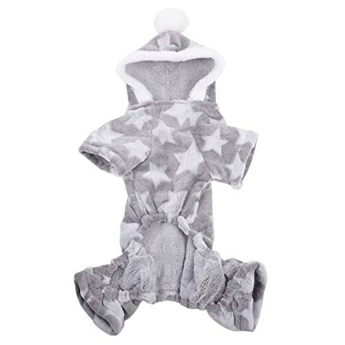 OATIPHO 1Stk Haustier-Pyjama Haustierkleidung für kaltes Wetter Hund warmes Sweatshirt hundemantel Dog Raincoat Kätzchen-Kleidung Häschen-Nachthemd Nachtwäsche für Hunde Haustierzubehör von OATIPHO