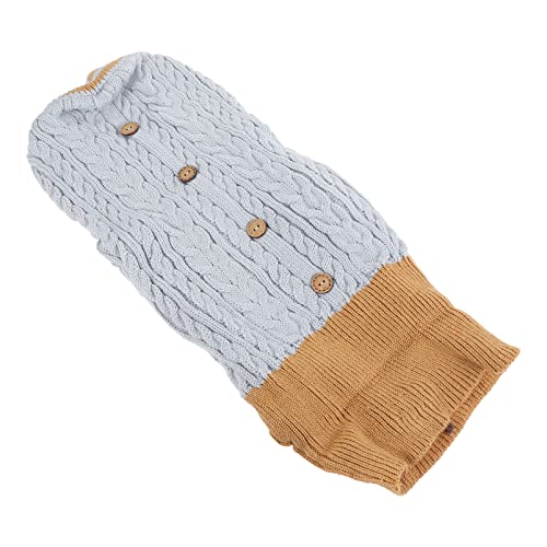 OATIPHO 1Stk Kleidung für Haustiere Haustier Mäntel Hundebekleidung Welpenkleidung für Hunde gestricktes Oberteil Wollmantel Rollkragenpullover für Hunde hundekleidung Winter von OATIPHO