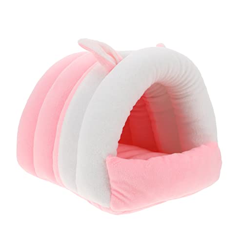 OATIPHO 1pc Hamster Bett Haustier Warmes Nest Eichhörnchen Chinchilla Frettchen Einzigartige Hideaway Material von OATIPHO