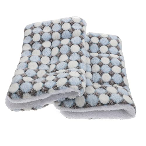 OATIPHO 2st Haustier-Decke Isomatte Welpen-Pads Waschbare Hundematte Herbst-Winter-haustiermatte Hundekisten-Pads Hundebett Matten Haustier-wurfteppich Teppich Werfen Sofa Kopfkissen Stoff von OATIPHO