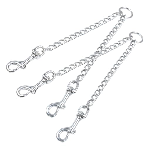 OATIPHO 2St hundehalsband aus Metall Haustierhalsband mit Metallschnalle Welpe für kleine Welpen Welpengeschirr Hundehalsbandschnallen aus Metall Kragenglieder mit Zinken spitzer Kragen von OATIPHO