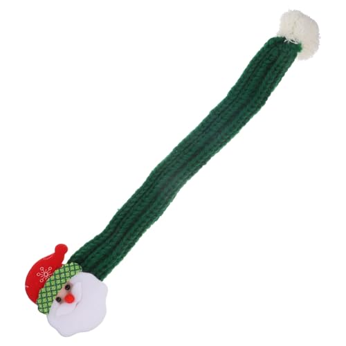 OATIPHO Dekorativer Hundeschal Weihnachtsmütze Für Haustiere Weihnachtsdeko Haustier-weihnachtskostüm-Outfit Hunde-weihnachtsmann-schals Hundehalstuch Geschenk Hündchen Der Hund Stricken von OATIPHO