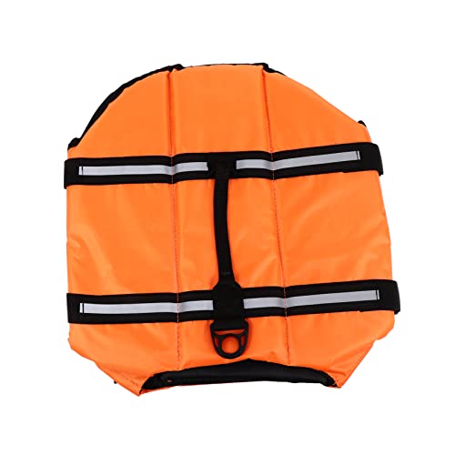 Rettungsweste Für Haustiere Haustier Bootfahren Schwimmen Haustier-bootsweste Hundeschwimmwestenjacken Groß Hundepullover Tanktops Oxford-Stoff Kleiner Hund Reflektierend von OATIPHO