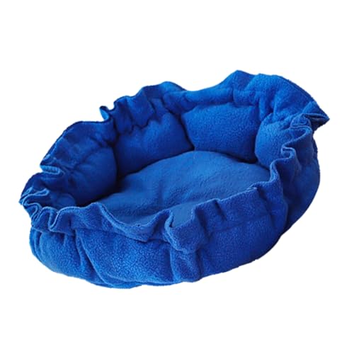 OATIPHO Haustierbett Welpenunterlagen Für Haustiere Tasche Für Hundeleckereien Zwinger Käfig Hundebett Hund Hundedecke Fleecedecke Katzendecke Welpendecke Blue Polarfleece von OATIPHO