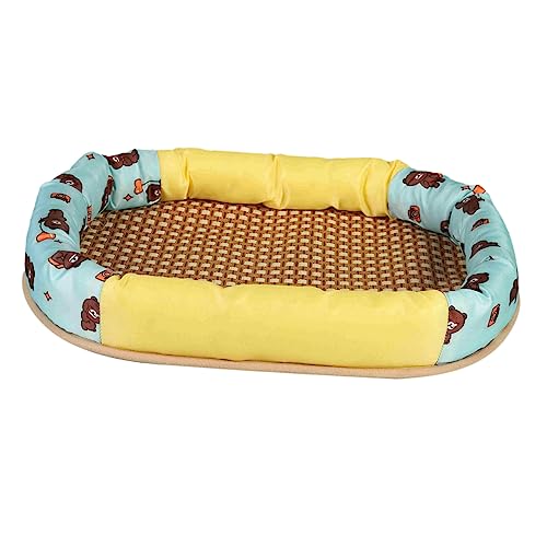 OATIPHO Haustiermatte Nest Outdoor-Dekoration Outdoor-Hundematte Sommer-Hundebett Kühlendes Katzenbett Kühlendes Hundebett Wasserdichtes Hundekissen Sommer-Isomatte Hundekühlung von OATIPHO