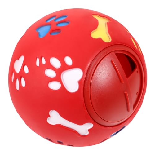 OATIPHO Leckendes Spielzeug Für Haustiere Slow-Feeder-Ball-Puzzle-leckerli-Spielzeug Hundefutterball Leckerli-spenderball Leckerli-Spender-Spielzeug Für Hunde Milchig Spielzeughund Plastik von OATIPHO