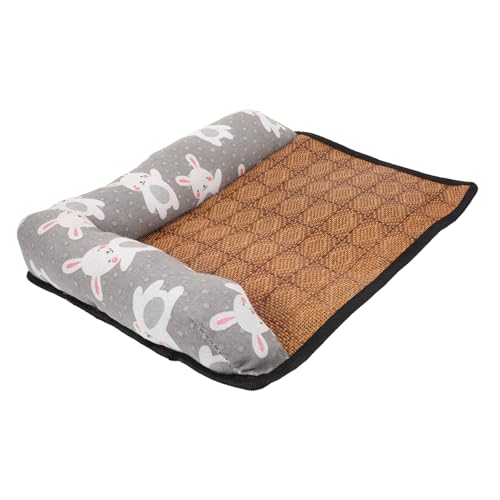 OATIPHO Sommermatte Rutschfestes Hundebett Pads Für Hunde Chill Pad Für Hunde Sommer Hundebett Kühlbett Für Haustiere Kühlende Hundeunterlage Die Matte Atmungsaktiv Kissen Rattan von OATIPHO