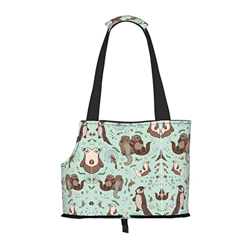Cartoon Cute Pet Portable Foldable Shoulder Bag, Dog and Cat Carrying Bag, Suitable for Subway Shopping, Etc. von OCELIO