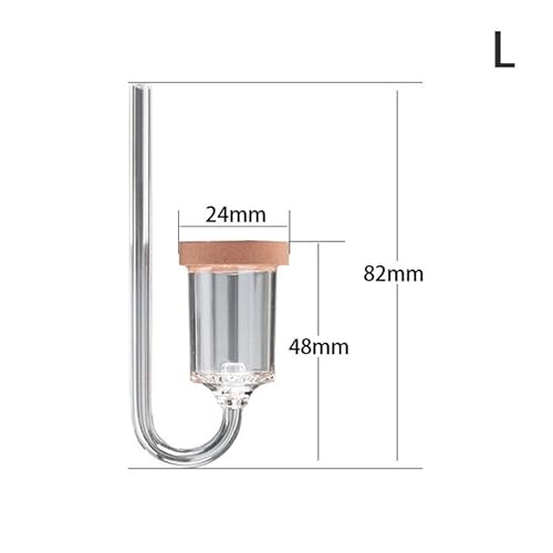 CO2-Diffusor für Aquarien aus AcrylGlas (L) von OCOPRO