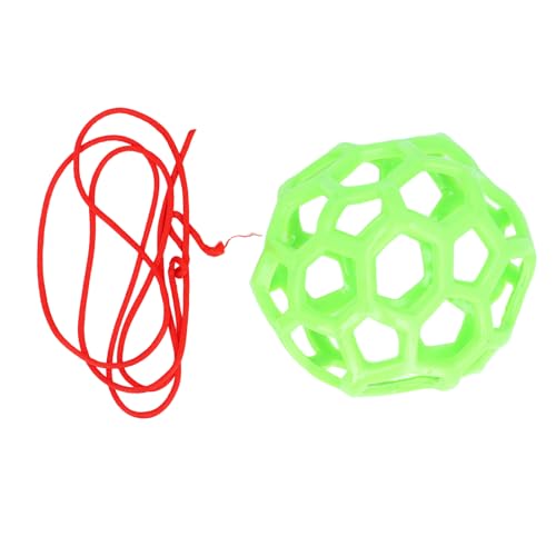 Pferde Leckerli Ball, Heu Futterspender Spielzeug Ball zum Aufhängen, Ball Heu Futterspender,Futterspielzeug für Pferd, Ziege, Schaf, Stressabbau, Pferdestall, Paddock Rest (Green) von OFFAXE