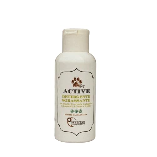 OFFICINE COSMECEUTICHE Entfettendes Reinigungsmittel – Hundeshampoo mit Jujube-Rindenextrakt, ätherischem Zitronen- und Lavendelöl, 100 ml von OFFICINE COSMECEUTICHE