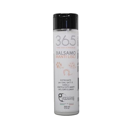 OFFICINE COSMECEUTICHE Linea 365 Manti Glatter Balsam - mit Sheabutter für glattes Fell, 300 ml von OFFICINE COSMECEUTICHE