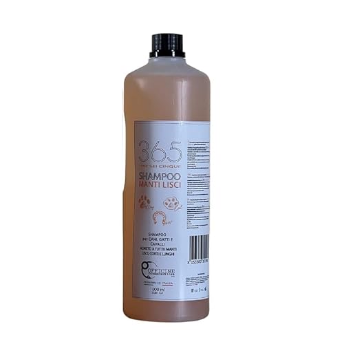 OFFICINE COSMECEUTICHE Linea 365 Manti Glattes Shampoo - mit Sheabutter für glattes Fell, 1 l von OFFICINE COSMECEUTICHE