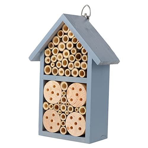 OFFSCH 1 Stück Insekten Bienennest Marienkäfer Insektenhütte Dekoratives Bienenhaus Holz Bienenhaus Holz Insektenhaus Hängende Bienenhütte Dekoratives Insektenhaus von OFFSCH