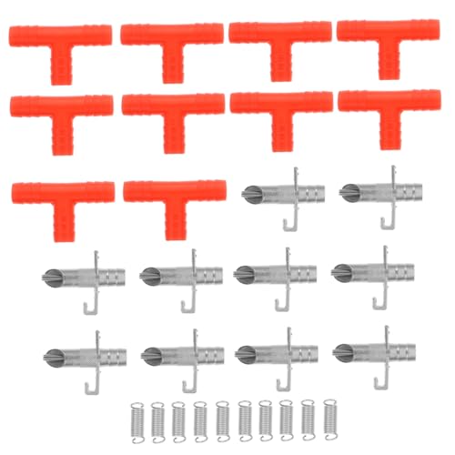 OFFSCH 10 Sätze Kaninchentrinker Automatisches Hühnerwasser automatische Zuführung hasentränke tränke für Hasen Hamster zubehör in Rechnung gestellter Trinker Wasserspender für Kaninchen von OFFSCH