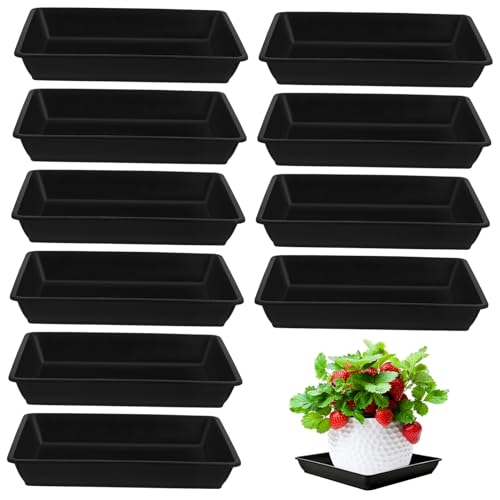 OFFSCH 12er-Pack Blumenbecken-bodenmatten Blumentopf-tabletts Untertassen Garten-wasserschalen Für Den Einsatz von OFFSCH