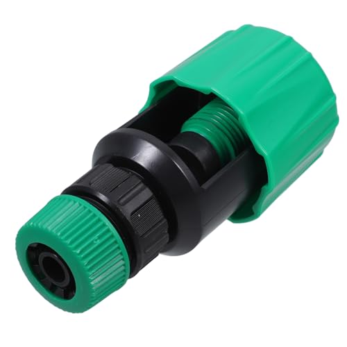 OFFSCH Wasserhahn- Adapter Und Armaturen Für Gartenschläuche Schlauchanschluss Für Tropfbewässerung Klopfen Universal- Kanal Universeller Wasserhahnanschluss Luft Green Plastik von OFFSCH