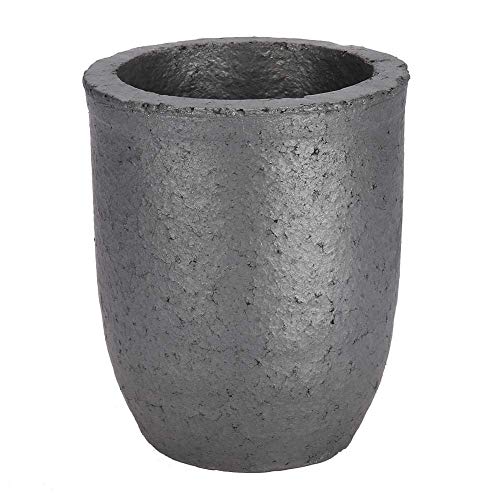 OHKIT Graphite Crucible Furnace,6Kg Silicon Carbide Melting Tool Graphite Furnace Graphite Crucibles Cup Casting Graphite Tongs Furnace Casting Crucible Melting Tool for Gold Silver Aluminum von OHKIT