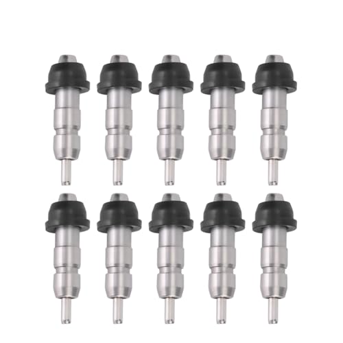 10Pcs Poultry Waterer,Stainless Steel Automatic Chicken Water Nipple Drinker,Screw Style Water Drink Feeder Livestock Accessory for Chicken Ducks Quail and Other Poultry von OKJHFD