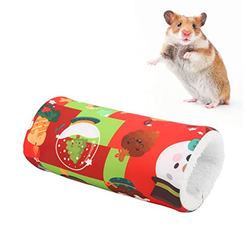 Hamstertunnel, Winter-Wärmekanal-Baumwollnest, Mini-Haustier-Baumwollnest zum Aufhängen, Käfig, Hängematte, Haus, weiche Versteck-Bettwäsche für Zwerghamster, Hamster-Igel, 22 x (Single Channel) von OKJHFD