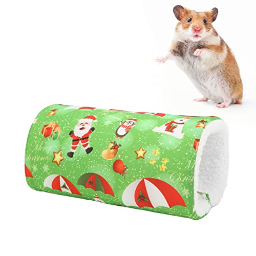 Hamstertunnel, Winter-Wärmekanal-Baumwollnest, Mini-Haustier-Baumwollnest zum Aufhängen, Käfig, Hängematte, Haus, weiche Versteck-Bettwäsche für Zwerghamster, Hamster-Igel, 22 x (Single Channel) von OKJHFD