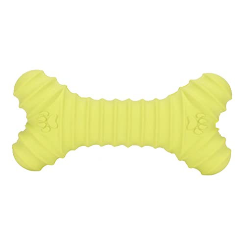 Juguete para masticar cepillo de dientes para perros, juguete para masticar para perros, dentición para cachorros, mordedor de látex, chirriante, masticable cómodo para masticar mascotas (Grün) von OKJHFD