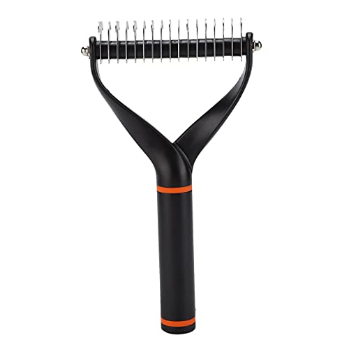 OKJHFD PET -Undertock -Rake, doppelseitiges Demating Comb Metal Blade Combs Pet Deshedding -Werkzeug zum Entfernen Loser Unterhosenknotenmatten von OKJHFD