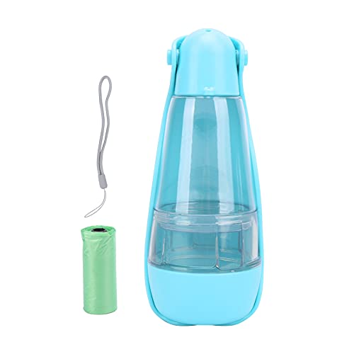 Trinkflasche für Hunde, tragbarer Reisetrinkbecher mit Schaufel zum Auffangen von KOT und Aufbewahrungstasche, Wasserspender für Haustiere, ideal für Wanderungen und (001) von OKOVO