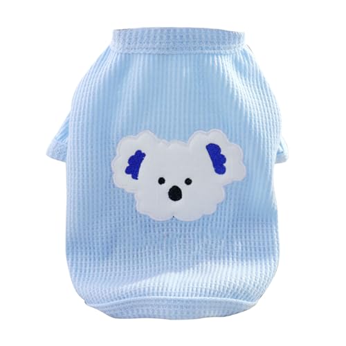 Welpenkleidung, atmungsaktive, hautfreundliche Kleidung für kleine Hunde, leicht zu reinigen, warm halten, Katzenkleidung, Hundezubehör für Teddy, Bichons, Schnauzer, (XL) von OKOVO