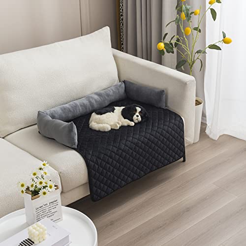 OKYUK Hundebetten Hundekissen - Sofaschutz, handgefertigtes Hundebett waschbar, hundekissen，Couchkissen, Hundematte Flauschiges Hundebett für große, mittelgroße & kleine HundeGrosse (75 * 75cm) von OKYUK