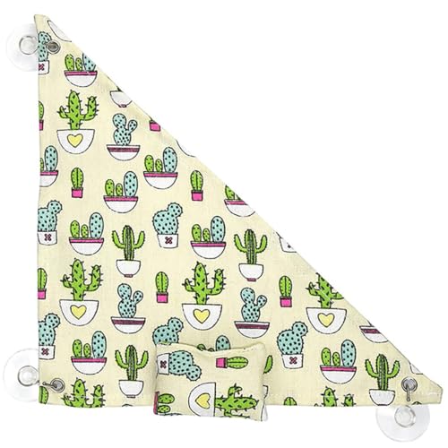 OLACD Hängematte für kleine Haustiere: Kissenmuster, Saug-Leinwand, dreieckiger Eidechsenruheplatz OLACD Hängematte für kleine Haustiere: Kissenmuster, Saug-Leinwand, dreieckiger Eidechsenruheplatz von OLACD