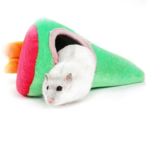 OLACD Warmes Schlafsack, Haustiernest für kleine Hamster, Winterbett von OLACD