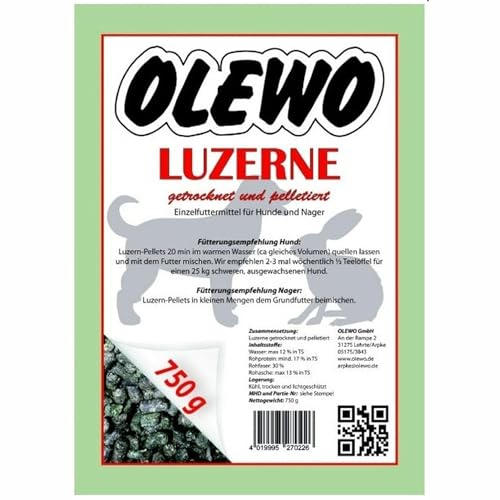 Olewo, Luzerne Pellets von Olewo