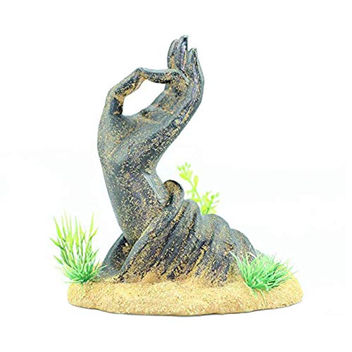 OMEM Aquarium-Dekoration Buddha-Statue von OMEM