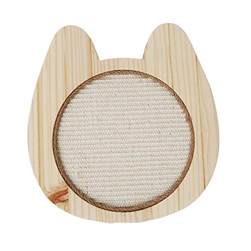 OMEM Katzenohren aus Holz, Sisal-Pads (Katze) von OMEM