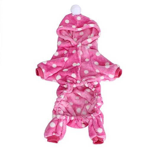 OPPWONG Hunde-Wintermantel, Hunde-Herbst-Winter-Kleidung, Haustier-Einteiler, Jungen-Hundekleidung, Haustier-Kleidung, Haustier-Kleidung, Anzug, Warme Pyjamas, Kleidung für Mädchen, (M) von OPPWONG