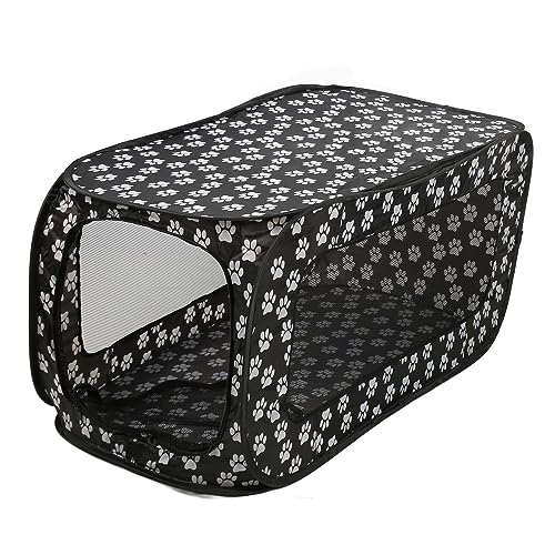 Hundezelt, Faltbare Hunde Zeltkisten Käfig -Playpen Zwinger Hundekisten Zelt Zwinger Playpen in Indoor Outdoor Travel Camping für Kleine Tiere, 34.3x16.5x17.7in von OPPWONG